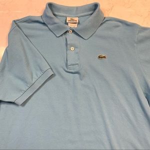 Lacoste polo shirt.
